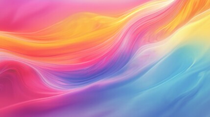 Obraz premium Vibrant tie-dye swirls in soft gradients, embodying creativity and fluidity in abstract design.