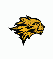 cheetah head mascot
