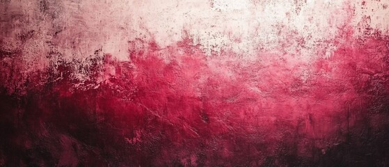 Fototapeta premium Abstract crimson textured art with a gradient effect