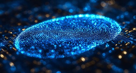 Unlocking Biometrics in Digital Security Exploring Advanced Fingerprint Technology High-Tech Encryption Methods Cybersecurity Integration and Secure Digital Networks to Protect Sensitive Information E