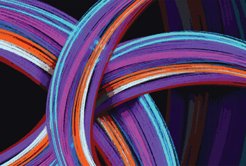 abstract background of colorful lines
