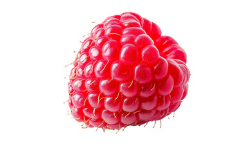 Raspberry isolated on a transparent background