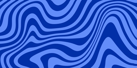 Pastel blue wave line aesthetic background