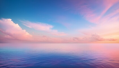 Obraz premium Dreamy landscapes emerge as day fades. 