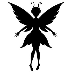 butterfly silhouette vector