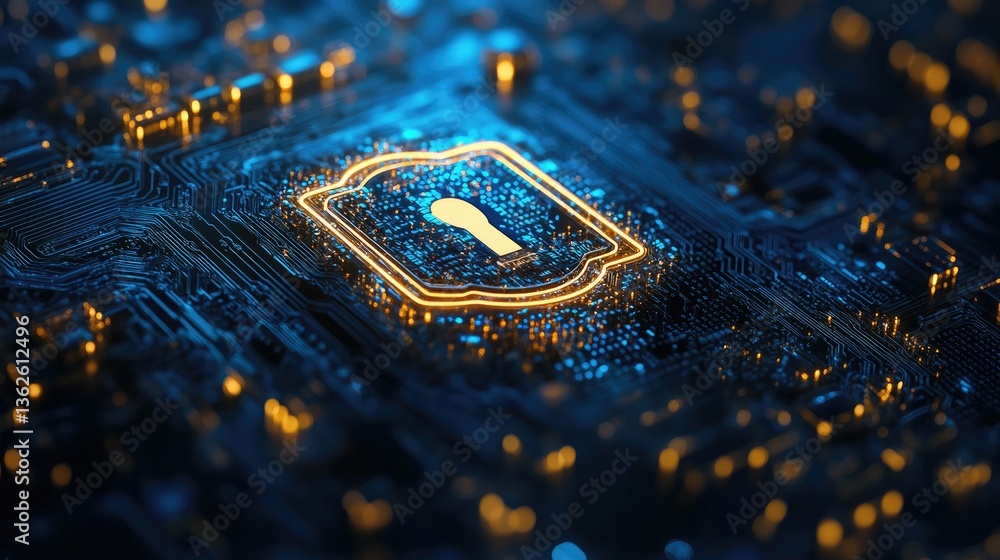 Aufkleber advanced cyber security encryption securing real-time cashless financial transactions.