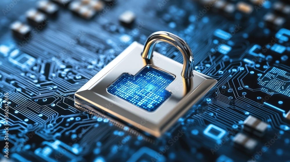 Aufkleber advanced cyber security encryption securing real-time cashless financial transactions.