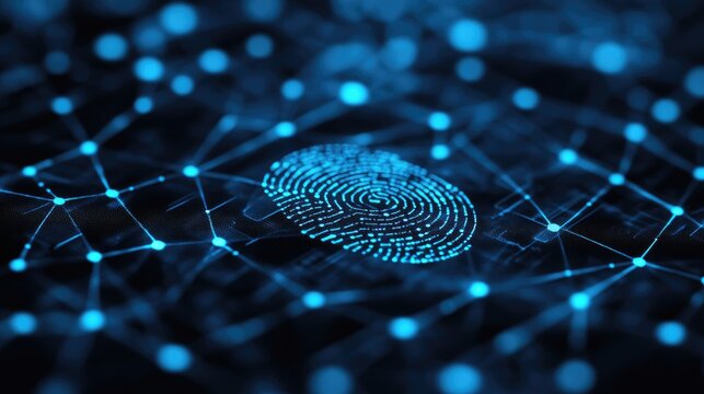 Advanced fintech security system with biometric verification, multi-factor authentication, and secure banking transactions.