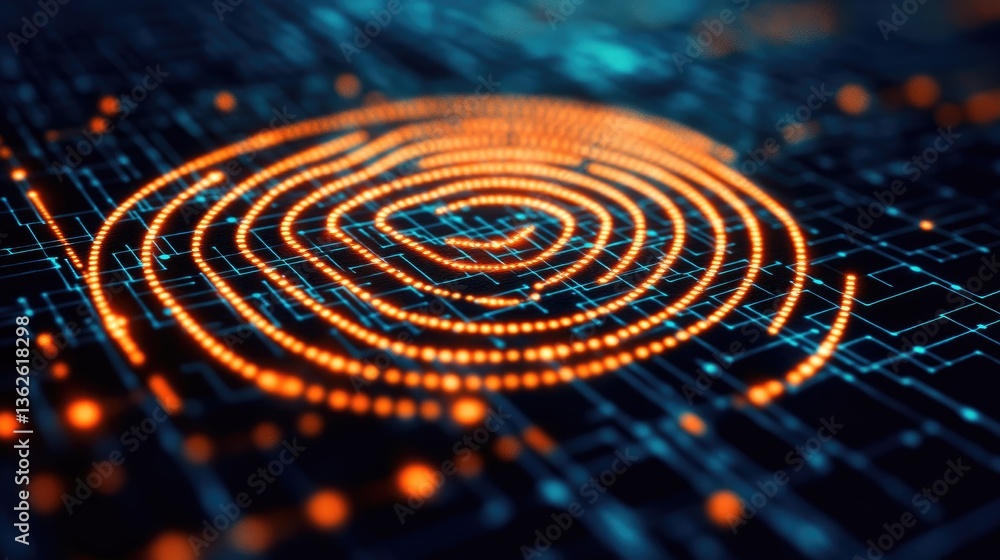 Poster ai-powered fraud detection system with cyber shields, encrypted banking data, and secure digital fin