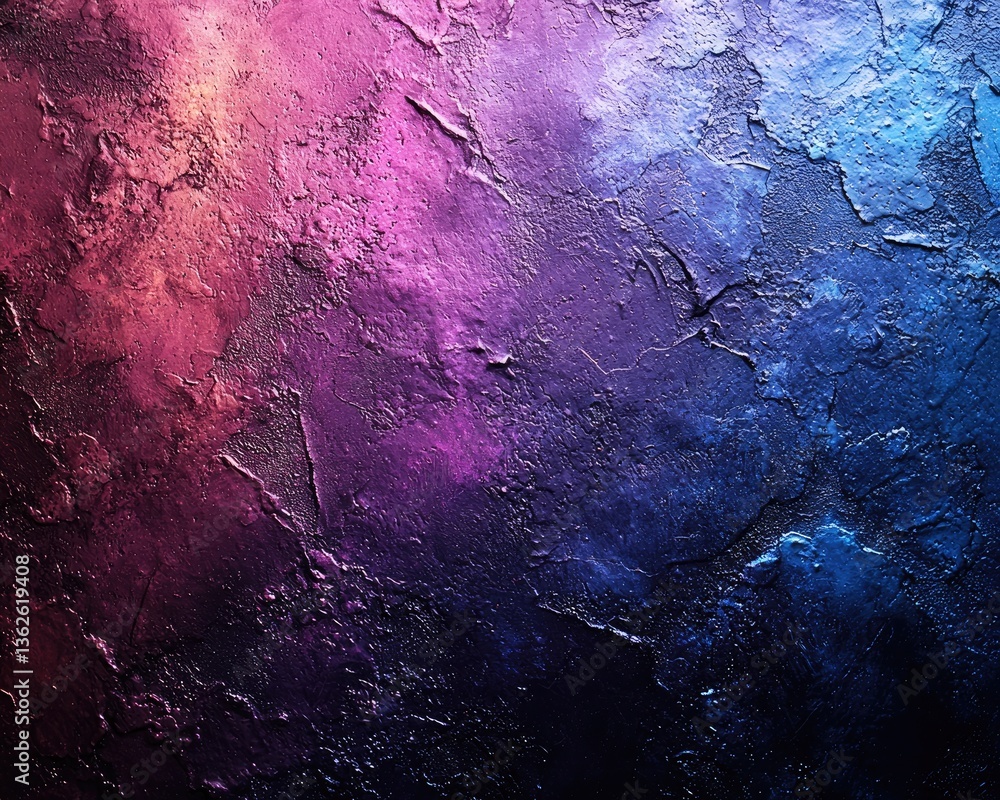 Poster abstract textured background with vibrant colors and intricate details