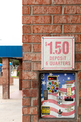 A sign at a car wash.