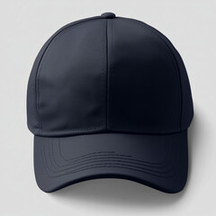 a simple, black hat that has room to add a logo --v 6.1 . Ai generated images.