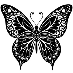 Butterfly Silhouette Vector