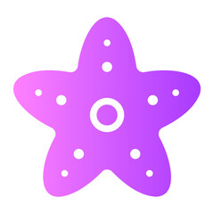 starfish gradient icon
