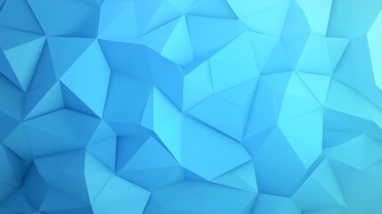 Obraz premium A stunning abstract background featuring a geometric pattern of blue polygons