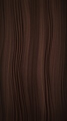 Naklejka premium Dark Walnut Wood Texture with Wavy Grain and Satin Finish