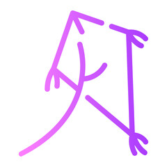 kite gradient icon