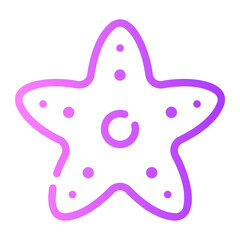 starfish gradient icon