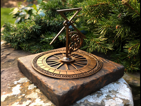  handmade garden sundial