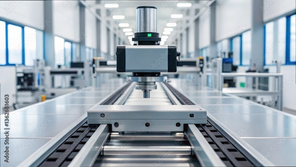Poster Automated Quality Control System in Modern Factory Setting
