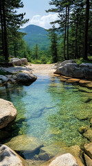 Pool within nature