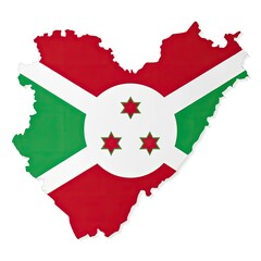 map of south America with highlighted