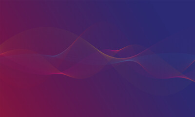 A beautifully crafted vector background showcases swirling wire waves in vibrant colors, forming an energetic, modern, and abstract composition for various artistic applications.

