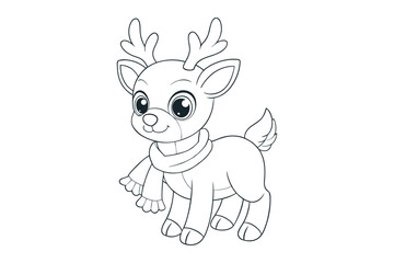 Printable Christmas Coloring Page for Kids – Holiday Activity

