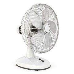 electric fan isolated on white
