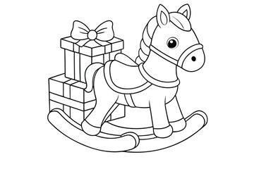 Printable Christmas Coloring Page for Kids – Holiday Activity

