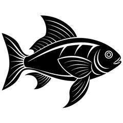Fish Silhouette Vector