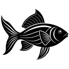 Fish Silhouette Vector