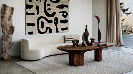 Modern living room design showcase contemporary home interior inspiration minimalist aesthetic stylish environment