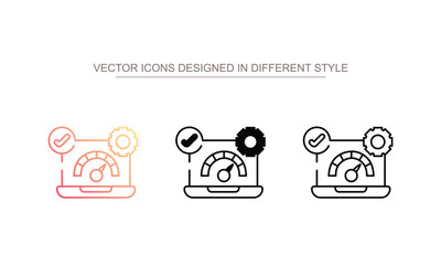 Beta Testing icon design with white background stock illustration