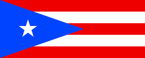 Puerto Rican flag displayed proudly against a bright background showcasing national identity and cultural significance