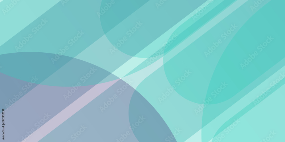 Poster abstract blue background with waves. light curve line motion technology.