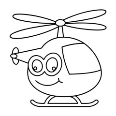 Cartoon dragonfly illustration on a white background with a cute, fun, and happy design