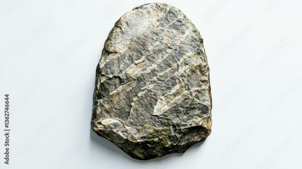 Aufkleber realistic stone arch shape with textured surface for artistic and design use