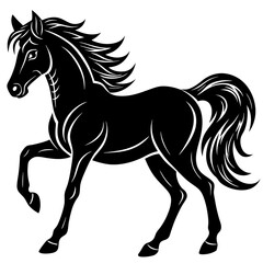 Horse Silhouette Vector