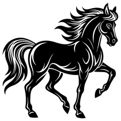 Horse Silhouette Vector