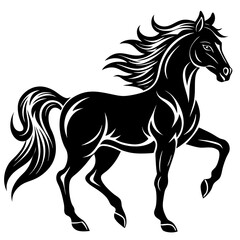 Horse Silhouette Vector