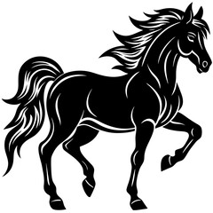 Horse Silhouette Vector