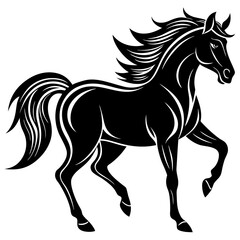 Horse Silhouette Vector
