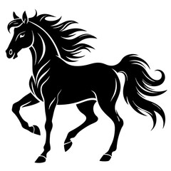 Horse Silhouette Vector