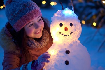 Kid snow adventure. Family sledding adventure. Snowy day trip. F