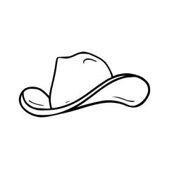 cowboy hat vector