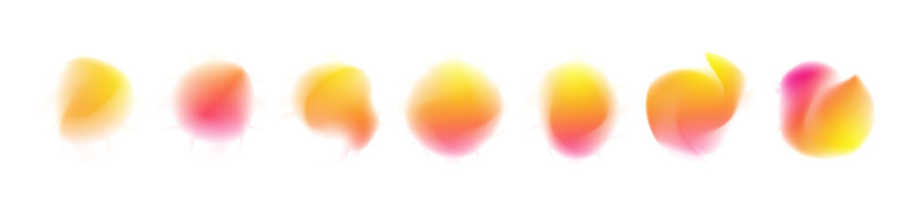 PNG gradation radial abstract shape light png gradient blur circle blurry blue element vector colours round fluid mesh blob neon red sphere purple pink aura form bubble blend yellow three-dimensional 