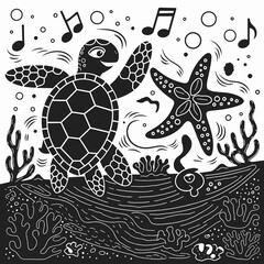 kdp cover, cover, book cover, cartoon illustration, cute coloring book cover, cute kids illustration, cartoon cover, kawaii coloring, easy and bold, kawaii cover, cozy, cozy cover, fuzzy, hygge, color