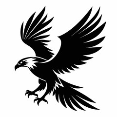 flying eagle silhouette
