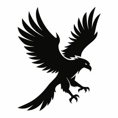 flying eagle silhouette